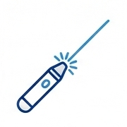 Ikona Laser wysokoenergetyczny